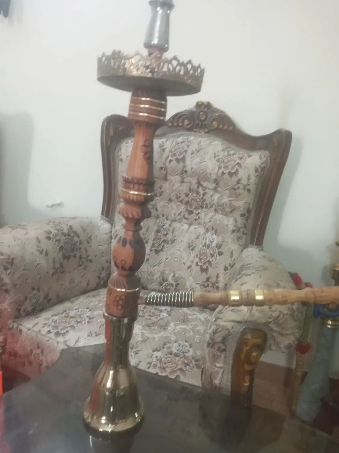 قلیان چوبی|صنایع دستی و سایر لوازم تزئینی|تهران, فلاح|دیوار