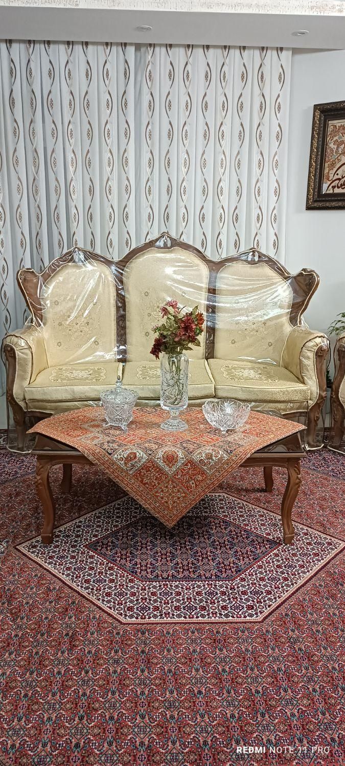 مبل استیل 9نفر|مبلمان خانگی و میز عسلی|شاهین‌شهر, شهرک میلاد|دیوار