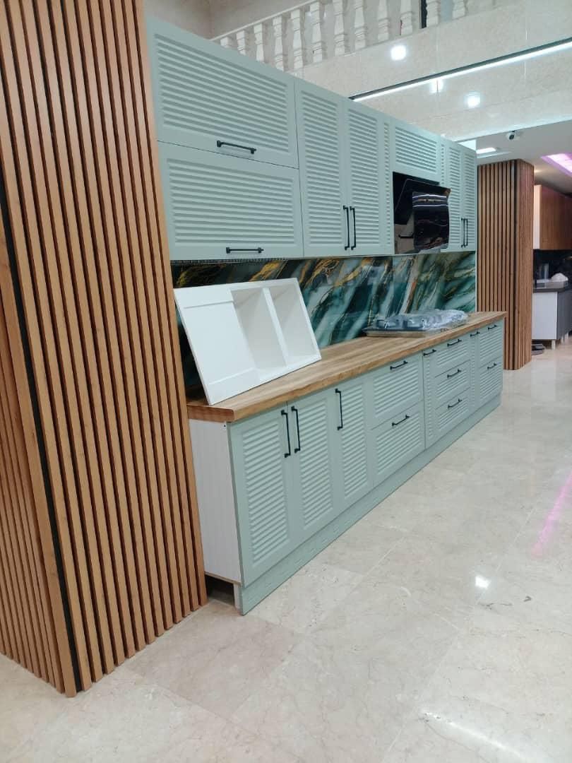 کابینت وکیوم ۴ متری کرکره ای مغز پسته ای خارجی|مصالح و تجهیزات ساختمان|شهریار, |دیوار