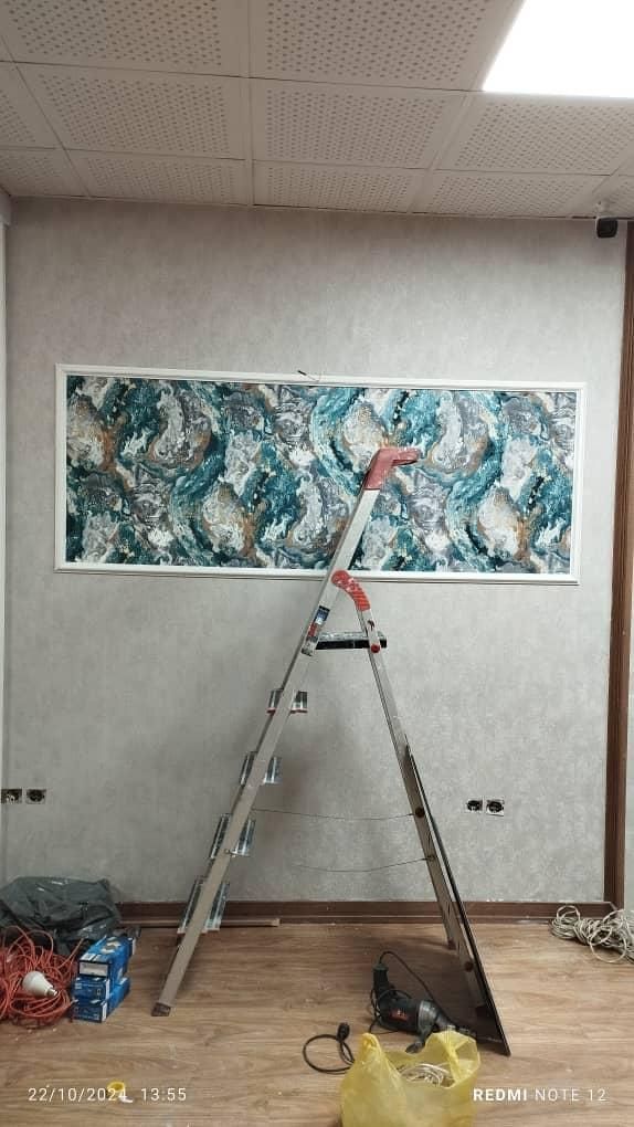 نصاب کاغذدیواری و نصب پوستر و نقاش ساختمان|خدمات پیشه و مهارت|تهران, افسریه شمالی|دیوار