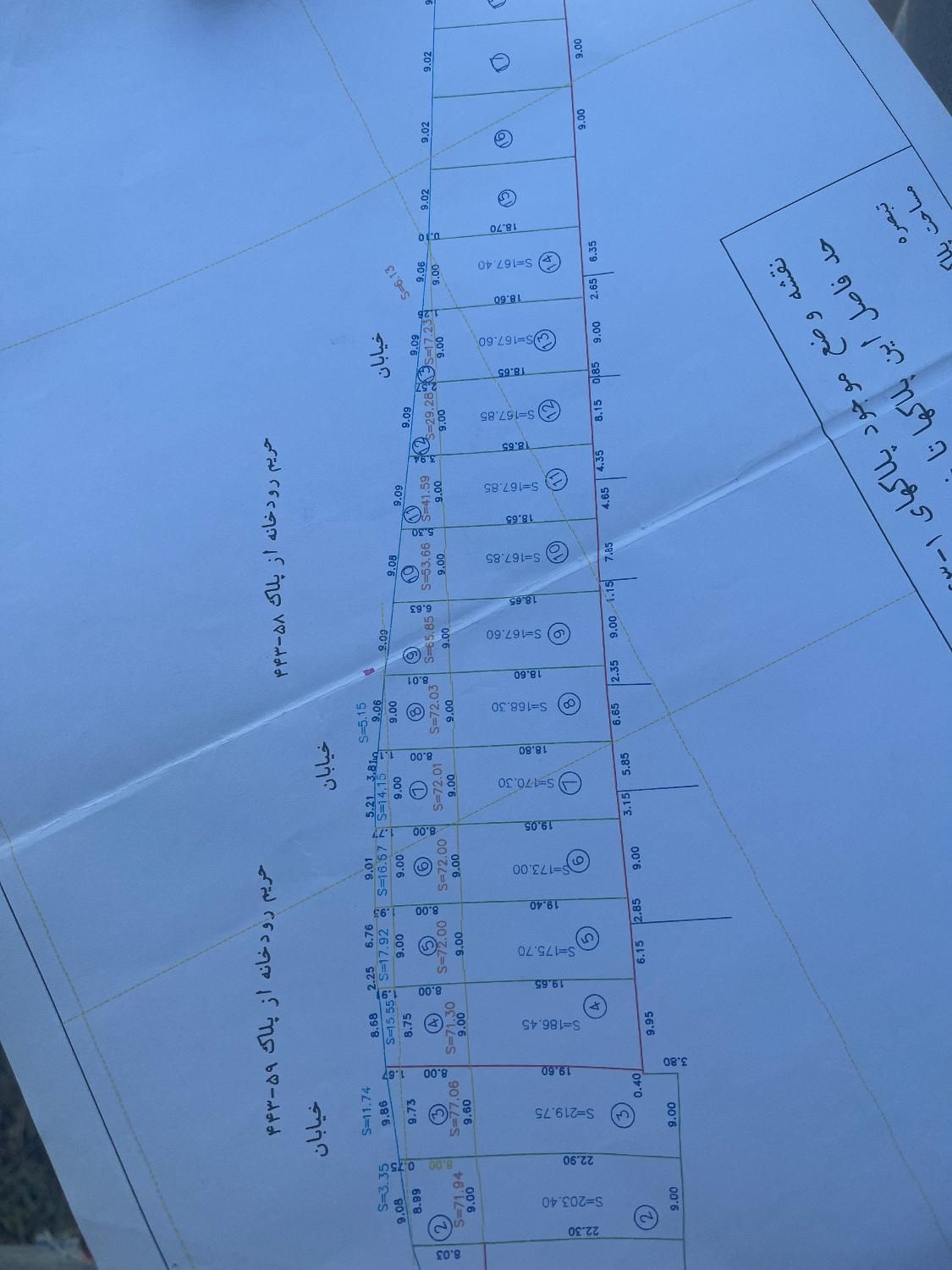 فروش زمین۲۶۱متری تختی خیابان جوان|فروش زمین و ملک کلنگی|رشت, گلسار|دیوار