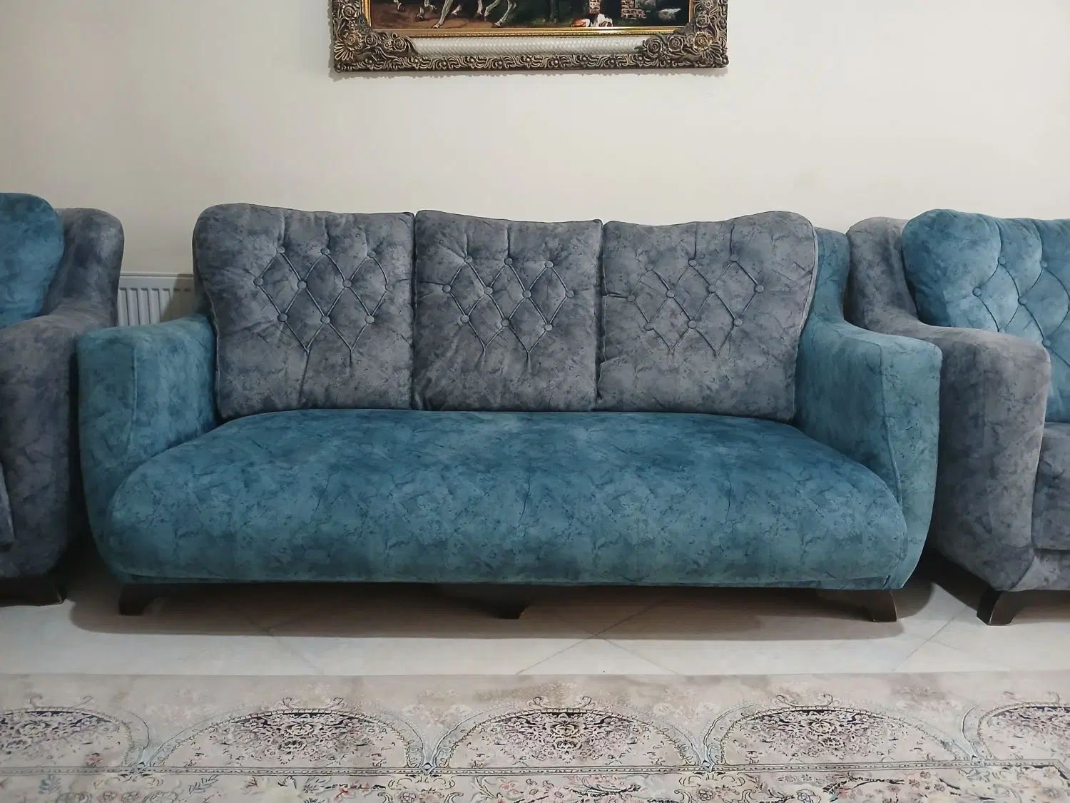 مبل راحتی ۷ نفره|مبلمان خانگی و میز عسلی|اصفهان, الهیه|دیوار