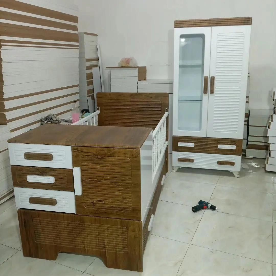 سیسمونی تخت و کمد نوزاد دراور بچه اتاق کودک سرویس|اسباب و اثاث بچه|تهران, شهرک مسلمین|دیوار