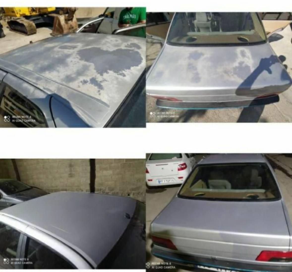 رفع افتاب سوختگی ریکاوری رنگ پولیش تضمینی|خدمات موتور و ماشین|کرمانشاه, |دیوار