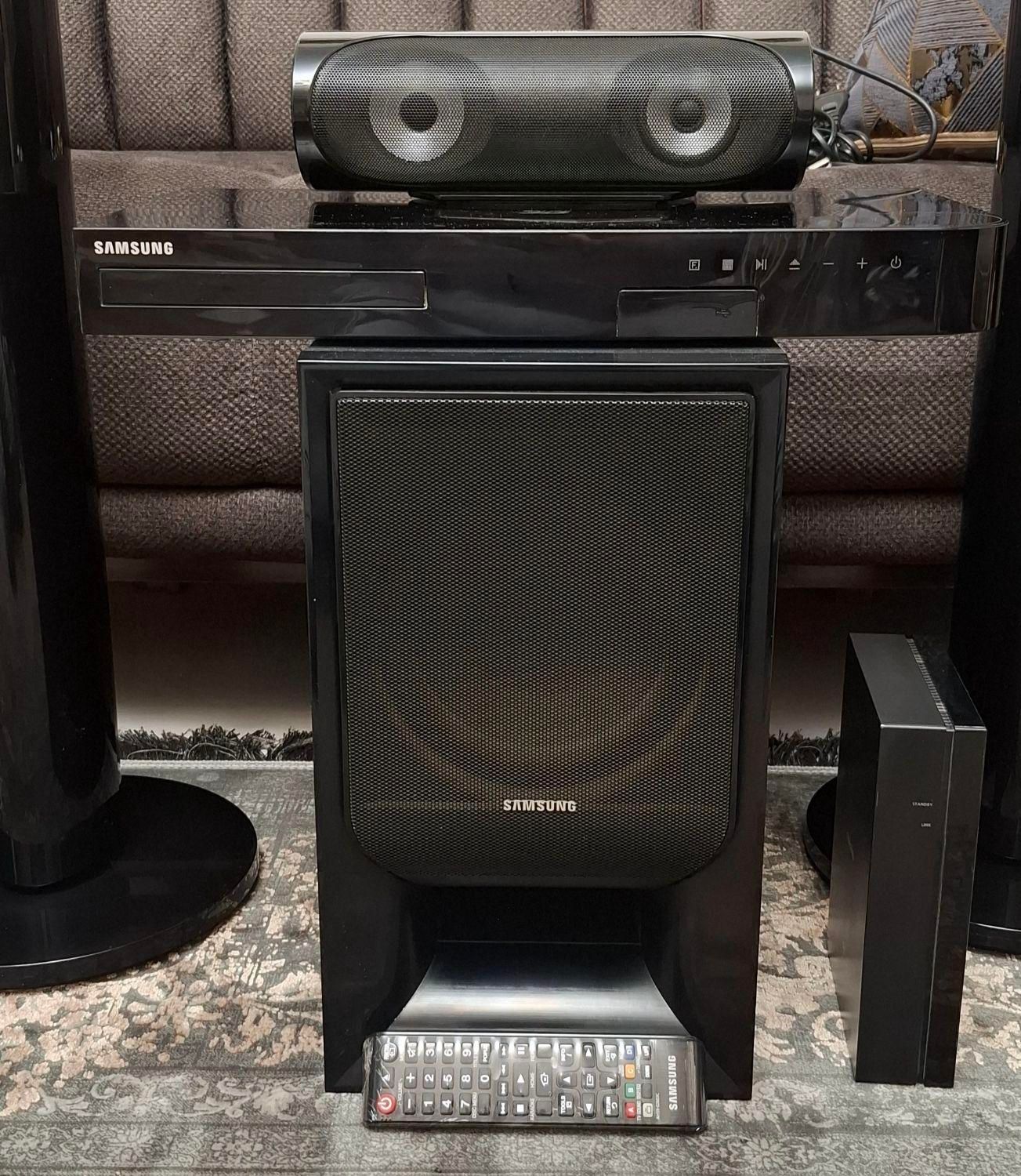 سینما خانگی سامسونگ ۱۱۰۰ وات ۳D بلوری 5550 وایرلس|سیستم صوتی خانگی|تهران, ستارخان|دیوار