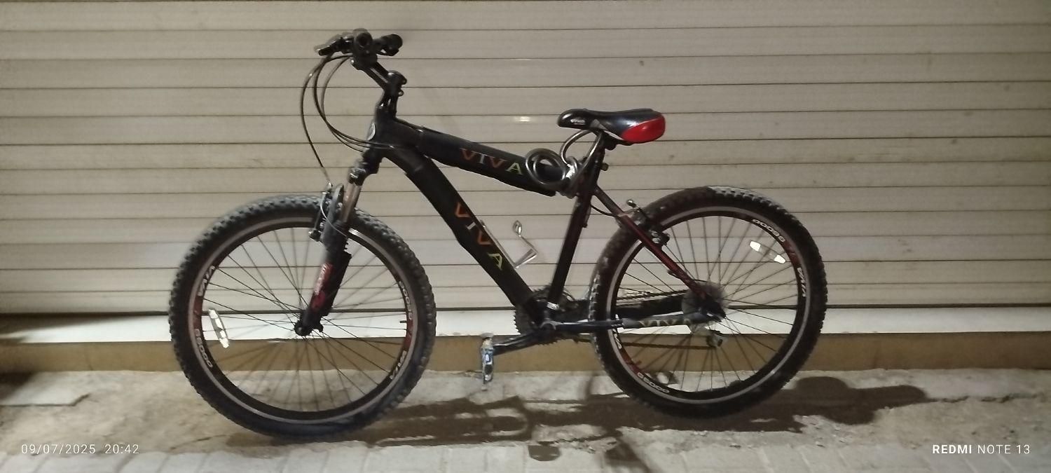 دوچرخه ویوا سایز 26|دوچرخه، اسکیت، اسکوتر|فولادشهر, مسکن مهر فولادشهر|دیوار