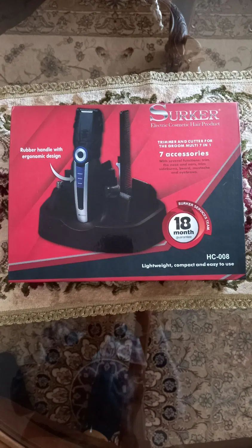 ریش تراش مارک سورکر  HC 008 - Surker|آرایشی، بهداشتی، درمانی|اصفهان, کوی امیریه|دیوار