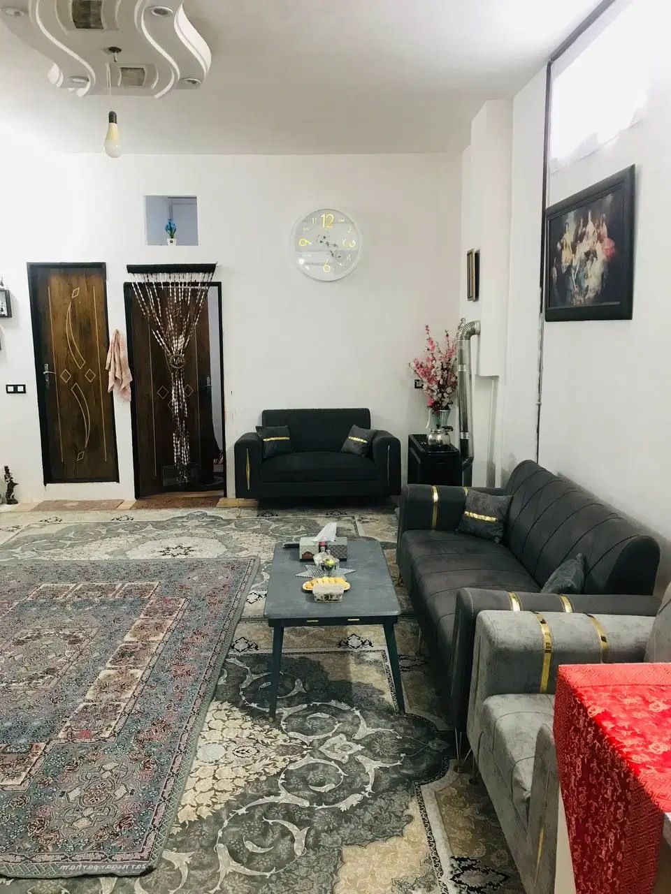 سرویس مبل ۷ نفره در حد نو|مبلمان خانگی و میز عسلی|مشهد, امیر|دیوار