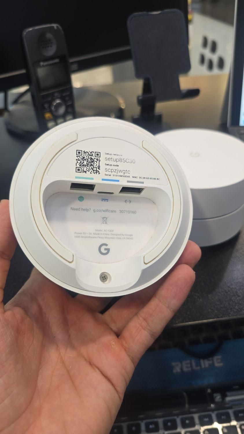 روتر بیسیم گوگل AC-1304|مودم و تجهیزات شبکه|تهران, تجریش|دیوار