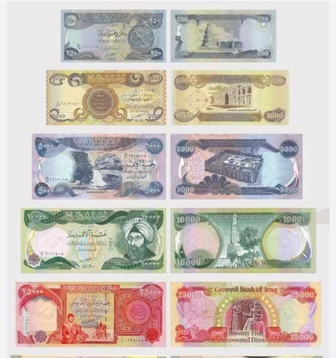 دینار عراق|کلکسیون سکه، تمبر، اسکناس|بروجرد, |دیوار