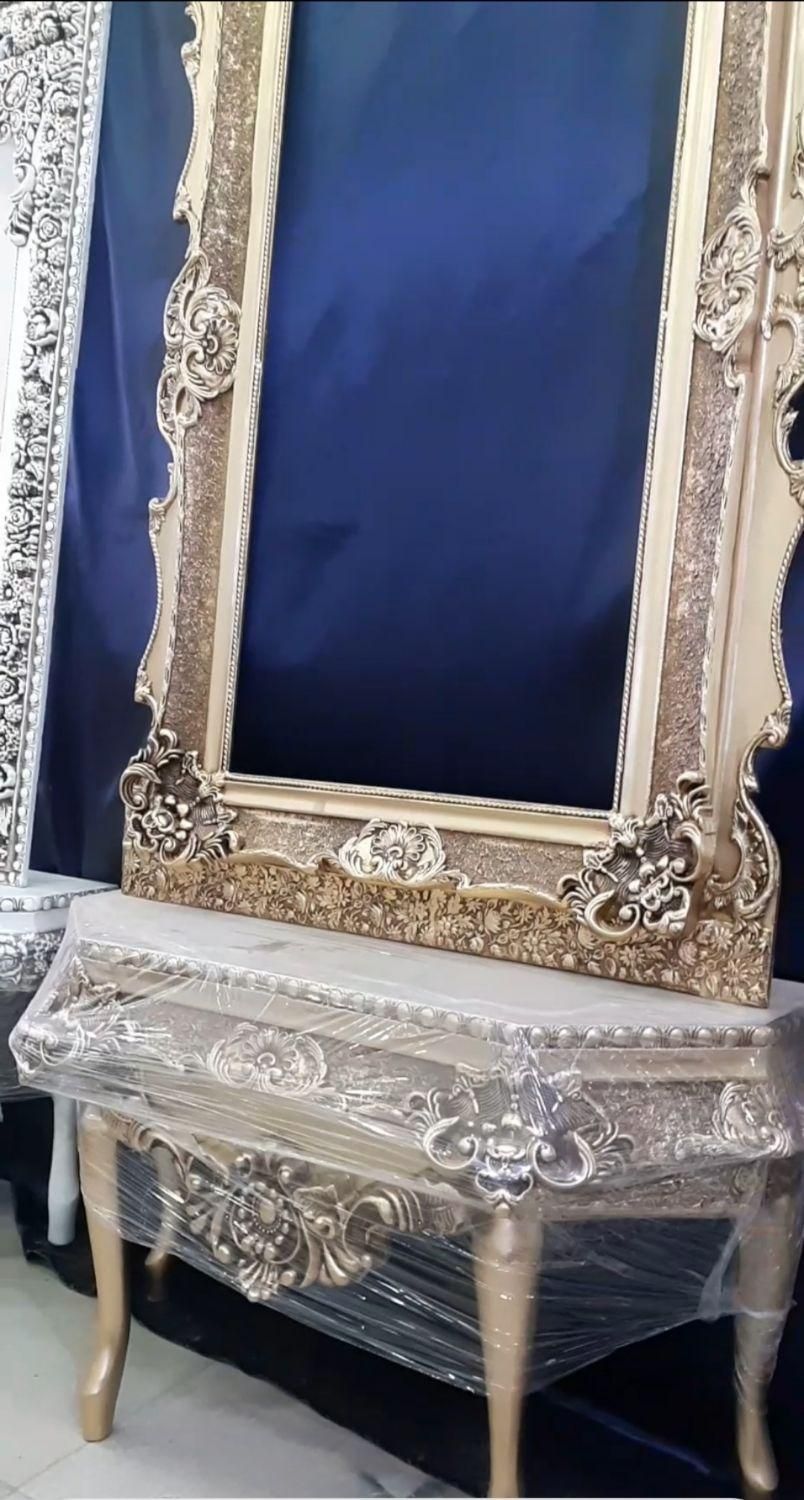 آینه کنسول سلطنتی ابزارچوب|بوفه، ویترین، کنسول|سقز, |دیوار