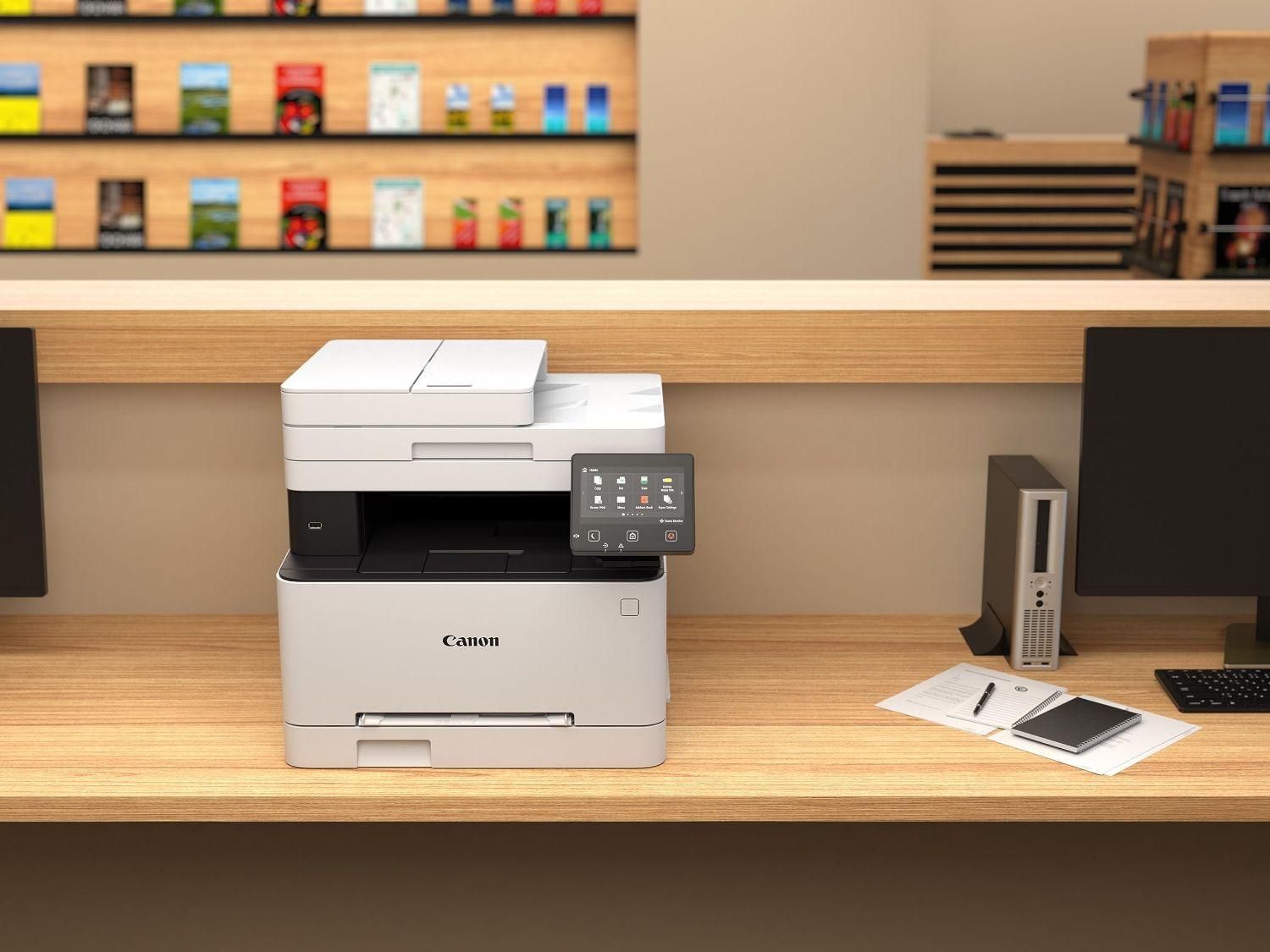 پرینتر رنگی سه کاره رومیزی لیزری کانن mf655 cdw|پرینتر، اسکنر، کپی، فکس|کرمان, |دیوار