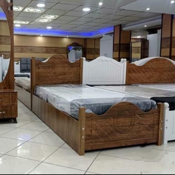 تخت یک نفره مدل آرامش اثاث مارکت|تخت و سرویس خواب|سیرجان, |دیوار