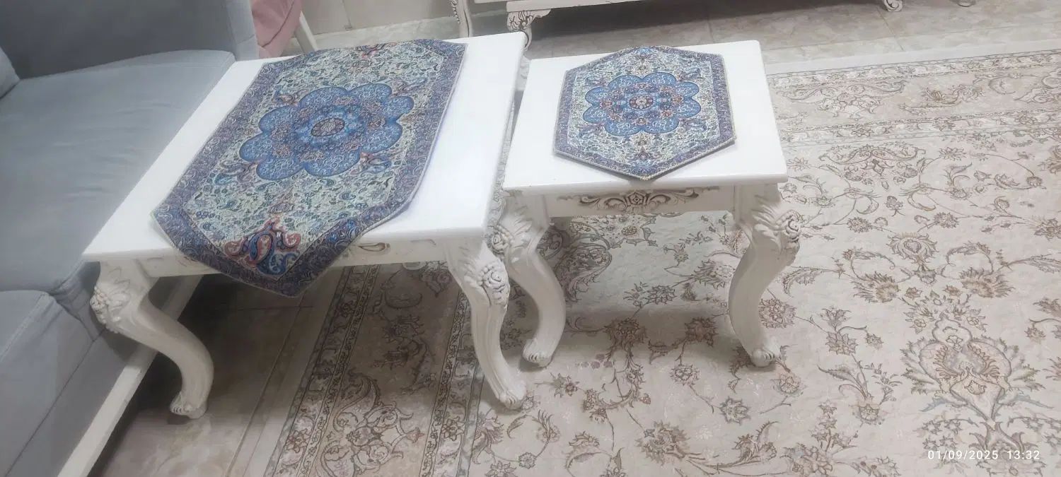 جلو مبلی و دو عدد عسلی|مبلمان خانگی و میز عسلی|کرج, حیدرآباد|دیوار