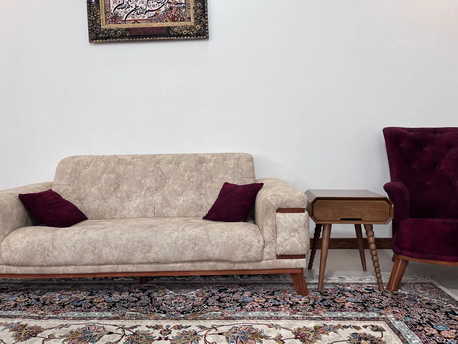ست مبل راحتی|مبلمان خانگی و میز عسلی|مشهد, امام خمینی|دیوار
