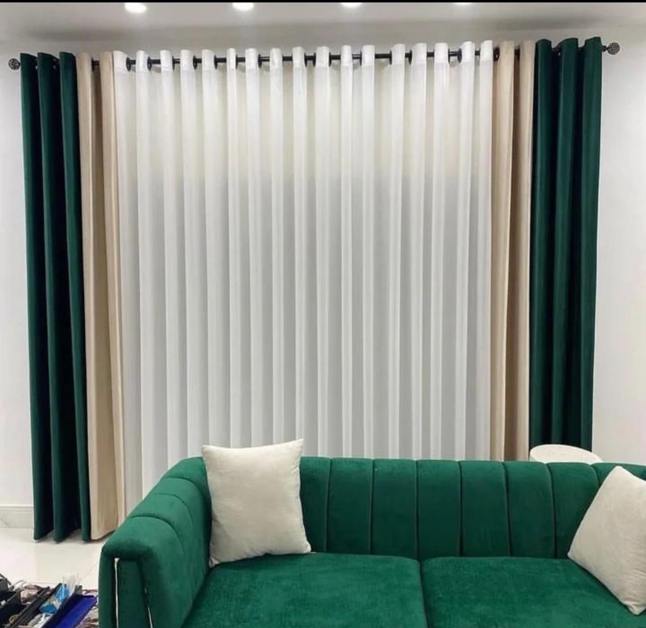 پرده  برای مستاجرین مدرن|پرده، رانر، رومیزی|مشهد, آزادشهر|دیوار