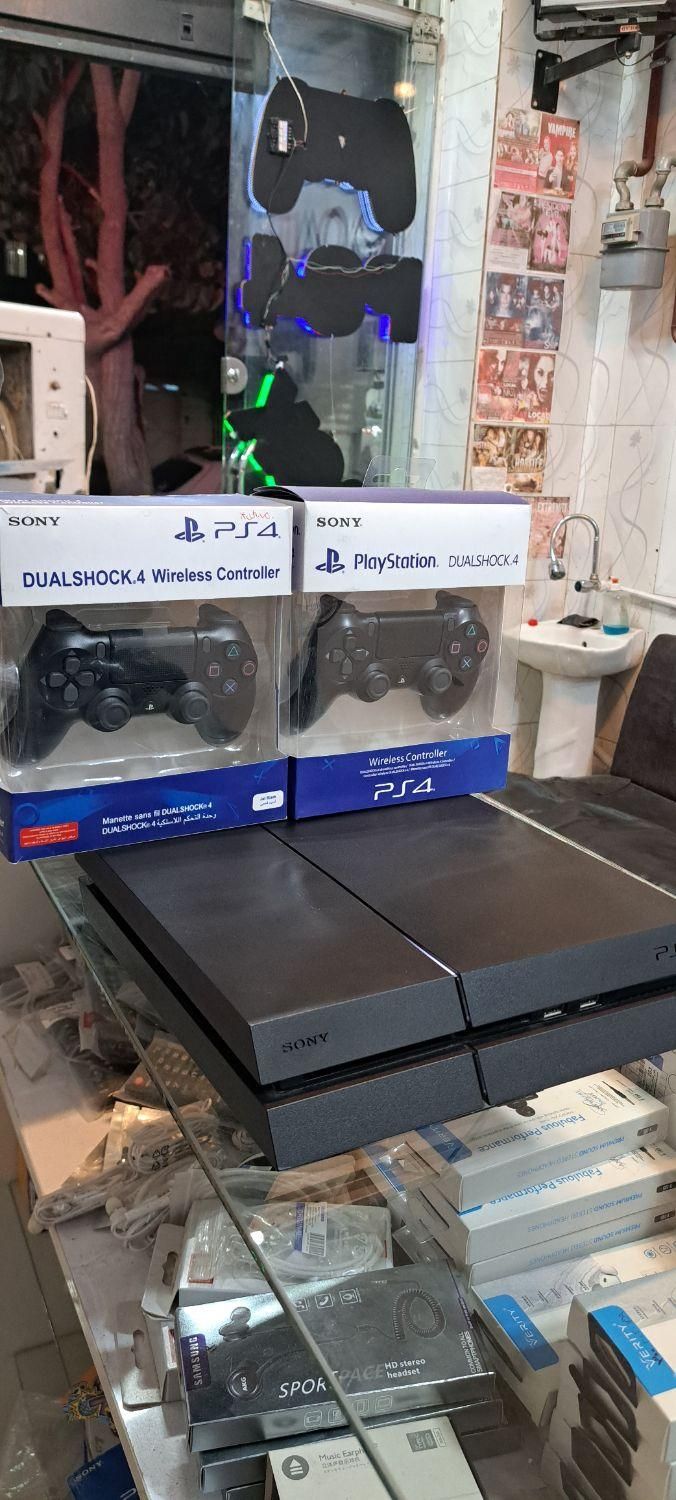 پلی فور فت اکانتی ۳ دسته فول گیم ps4 fat pes21|کنسول، بازی ویدئویی و آنلاین|مشهد, شهرک مهرگان|دیوار