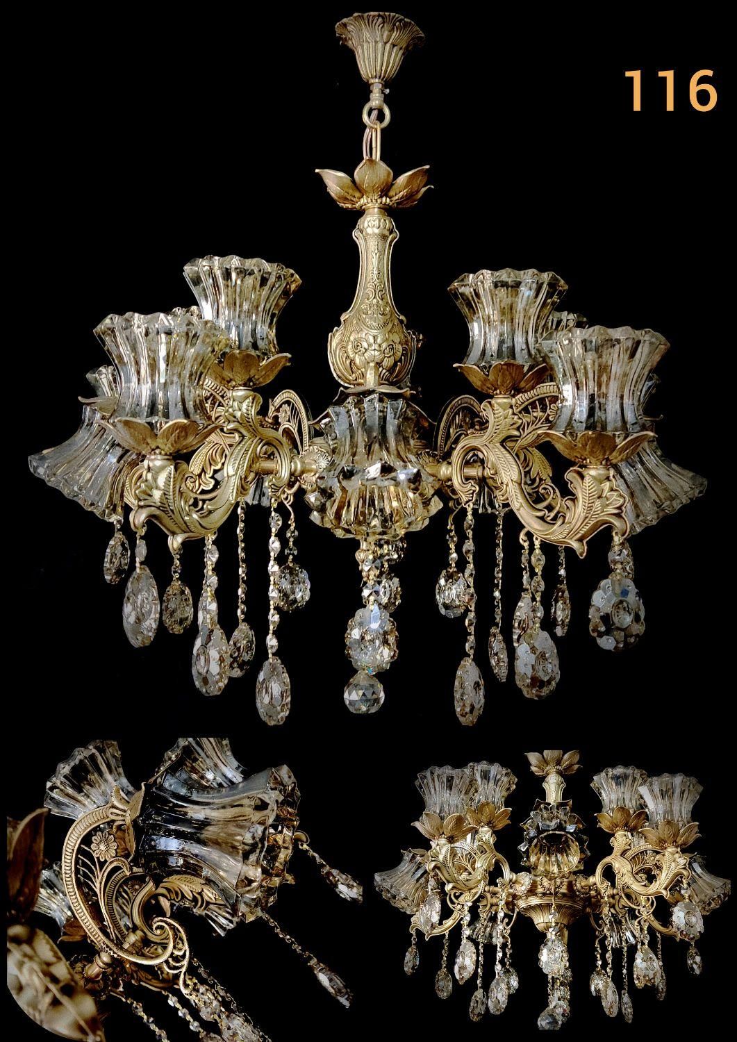 لوستر ظریف با اقساط 18ماهه|لوستر و چراغ آویز|تبریز, |دیوار