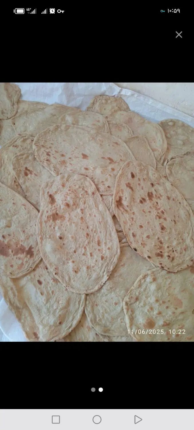 نان محلی نیشابور درجه 1با ارد دیم سفارش بالای50|خوردنی و آشامیدنی|کرج, شهرک فرهنگیان|دیوار