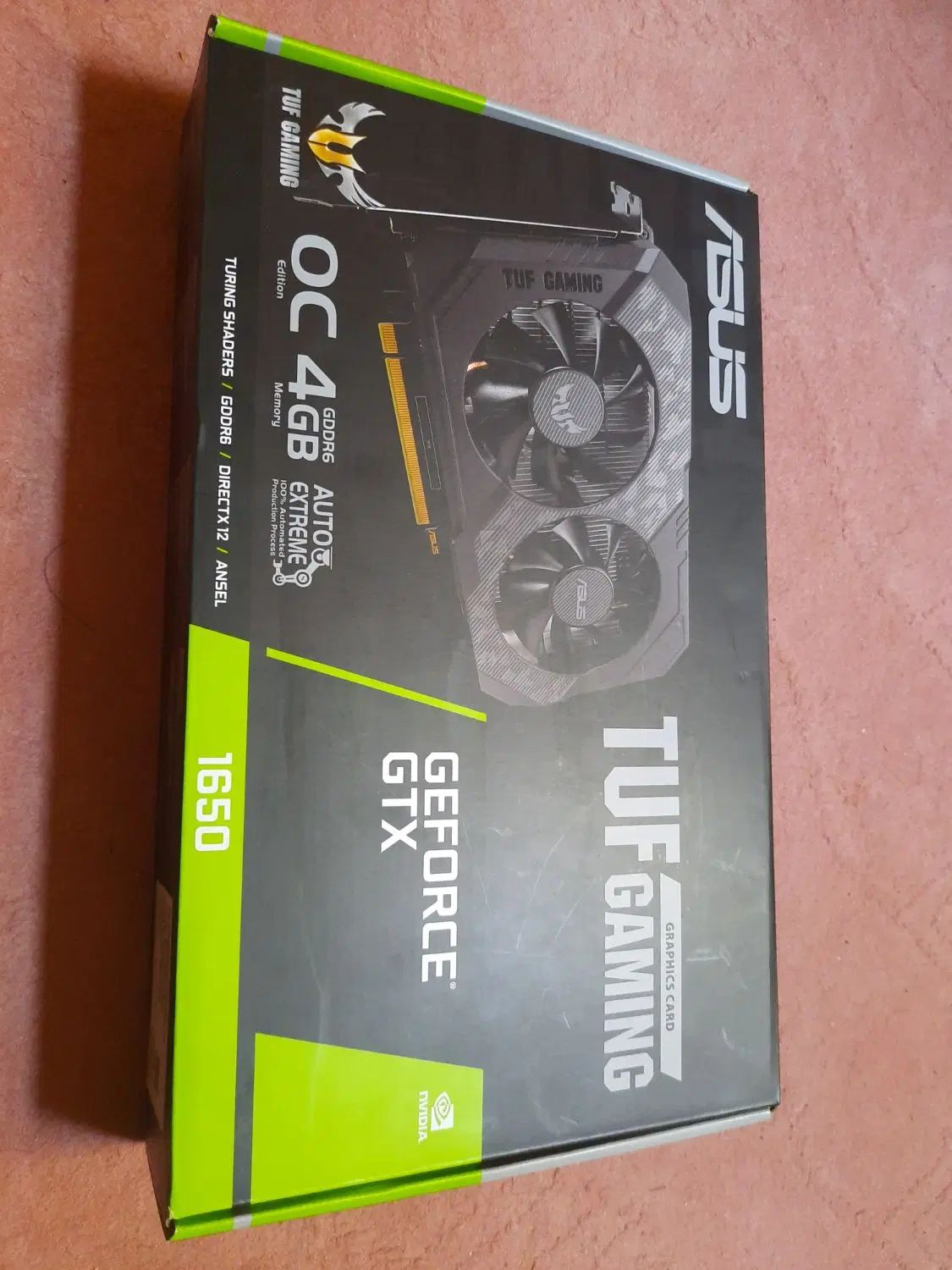 گرافیک 1650ایسوز tuf oc ddr6|قطعات و لوازم جانبی رایانه|اصفهان, شاهزید|دیوار