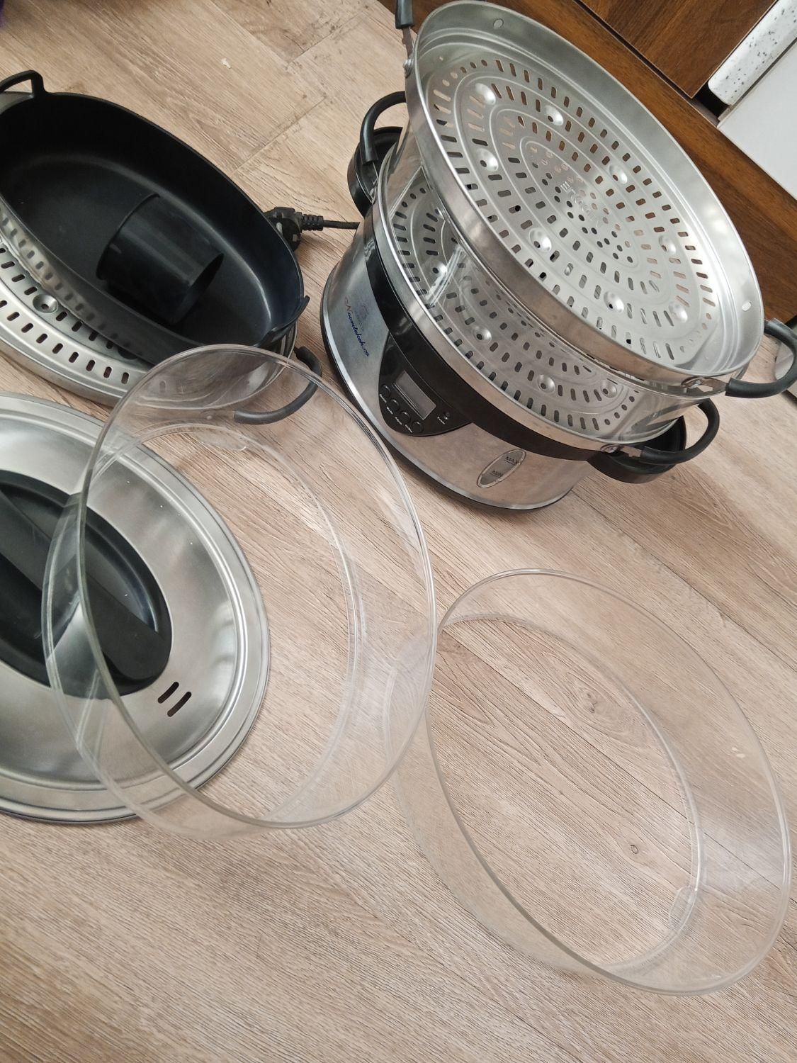 بخارپز ۳ طبقه ای|اجاق گاز و لوازم برقی پخت‌وپز|ری, شهید غیوری (ابن باویه)|دیوار