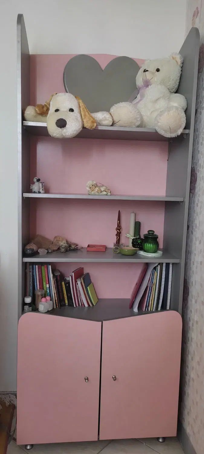سرویس خواب نوجوان(کتابخانه، میزکامپیوتر ،دراور)|تخت و سرویس خواب|تهران, شمس‌آباد|دیوار
