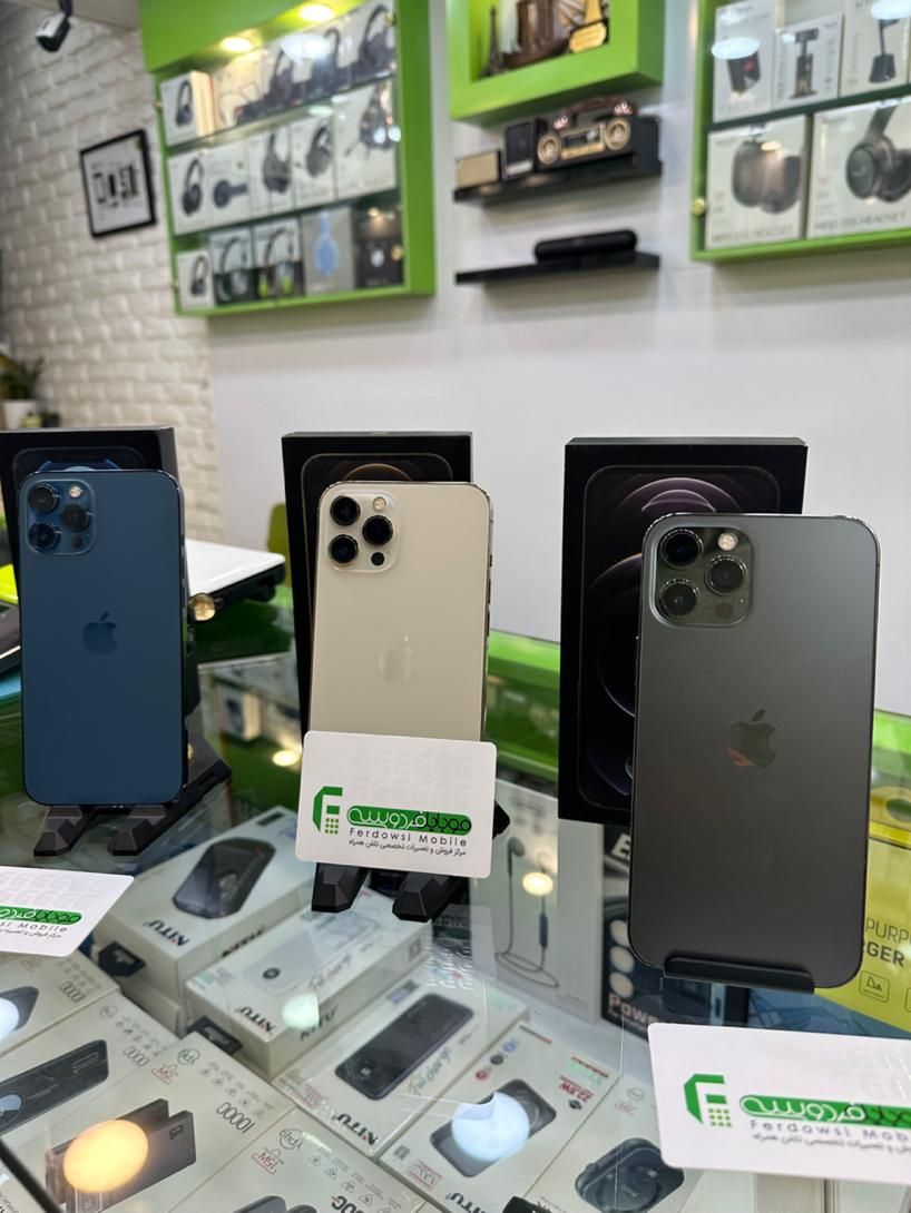 iphone 12promax 256 ایفون کارکرده دوسیم پک اصلی|موبایل|رشت, لاکانی|دیوار