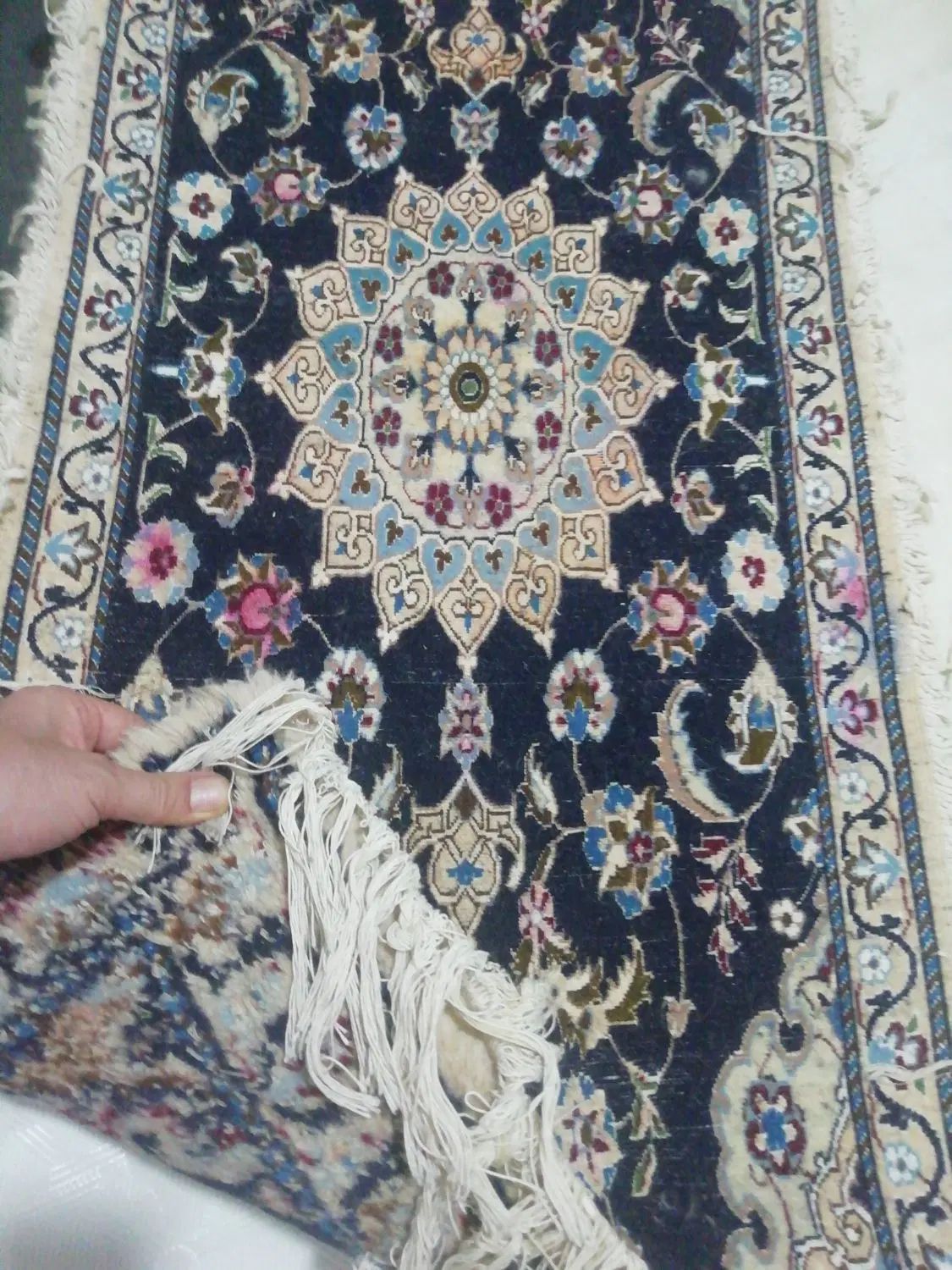 قالیچه دستباف نو جفت 5میلیون|فرش|مشهد, هنرستان|دیوار