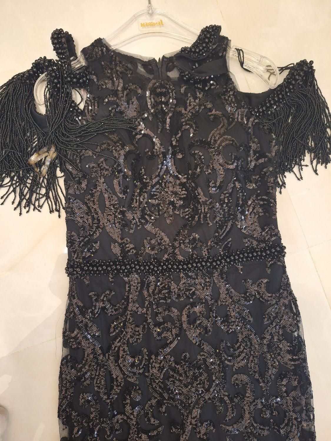 لباس مجلسی خارجی نو کاملا کارشده بسیار شیک|لباس|پاکدشت, پاکدشت (مامازند)|دیوار