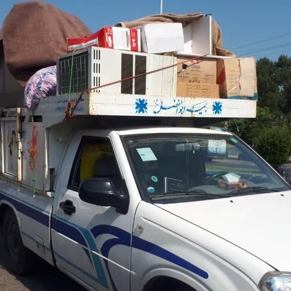 نیسان وانت بارتلفنی حمل اثاثیه منزل اتوباراثاث کشی|خدمات حمل و نقل|رشت, توشیبا|دیوار