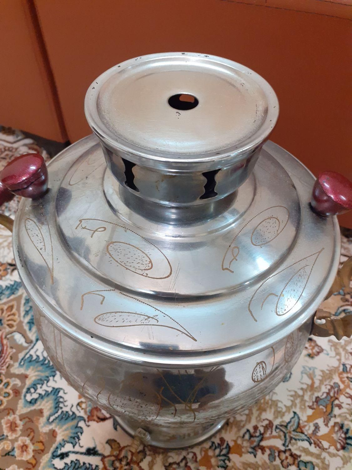 دو عدد سماور گازی ۶ لیتری ضخیم|سماور، چای‌ساز، قهوه‌ساز|قم, زنبیل آباد|دیوار