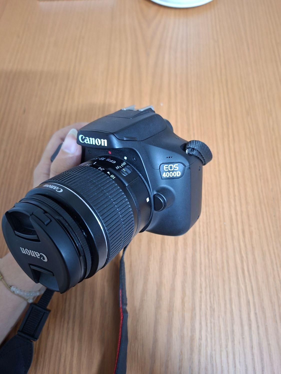 دوربین canon 4000d با لنز 18-55|دوربین عکاسی و فیلم‌برداری|مشهد, چهارچشمه|دیوار