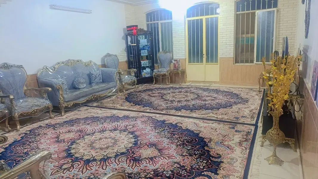 دوتخته فرش ۱۲ متری درجه یک و شیک و سنگین وزن|فرش|کاشان, سرفره و صدره|دیوار