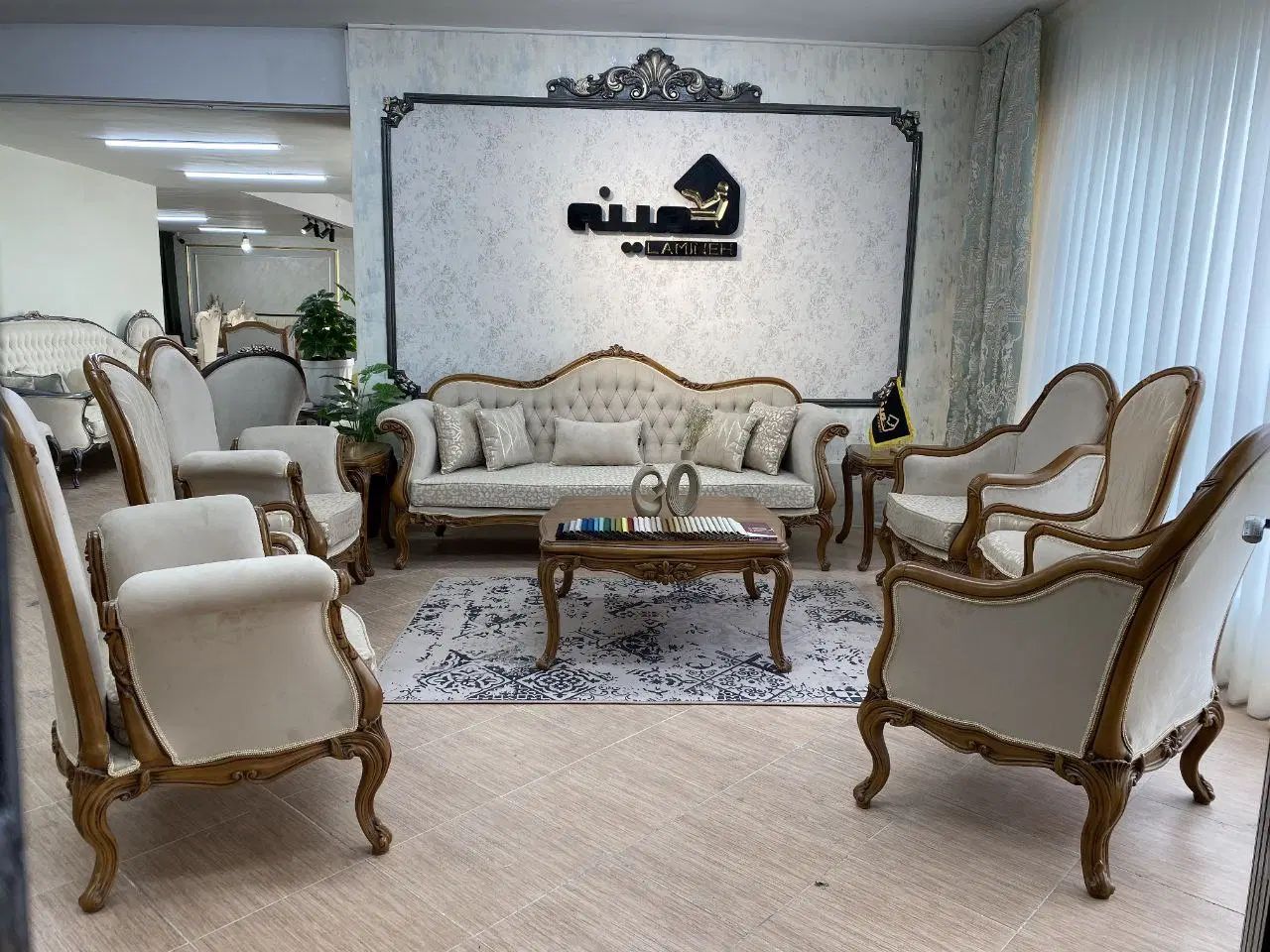 مبل استیل مدل هلنا تعویض با مبلمان فرسوده|مبلمان خانگی و میز عسلی|مشهد, سرافرازان|دیوار
