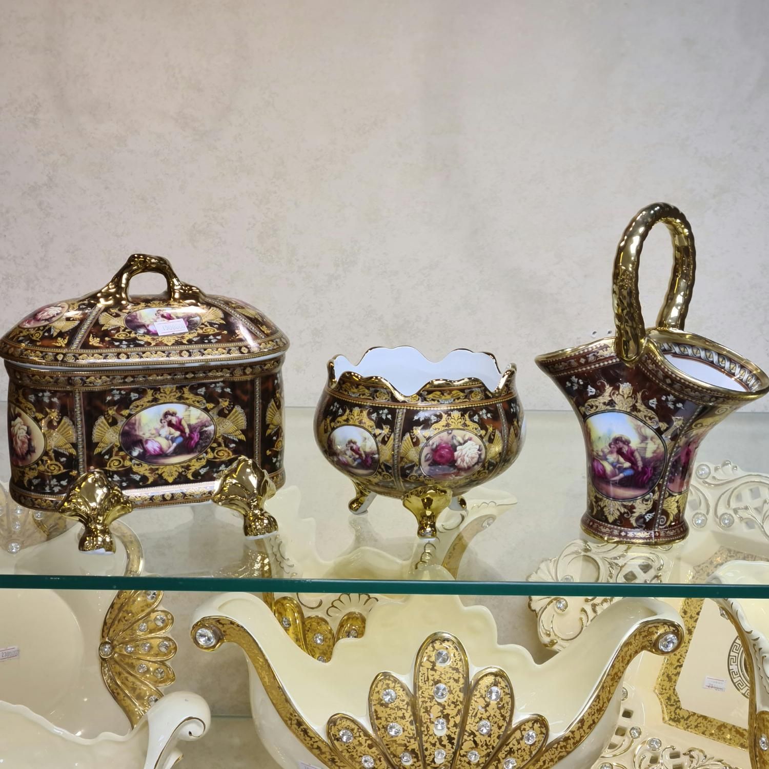 شکلات خوری آجیل خوری درب دار لمونژاصل قهوه ای قسطی|صنایع دستی و سایر لوازم تزئینی|مشهد, کوشش|دیوار