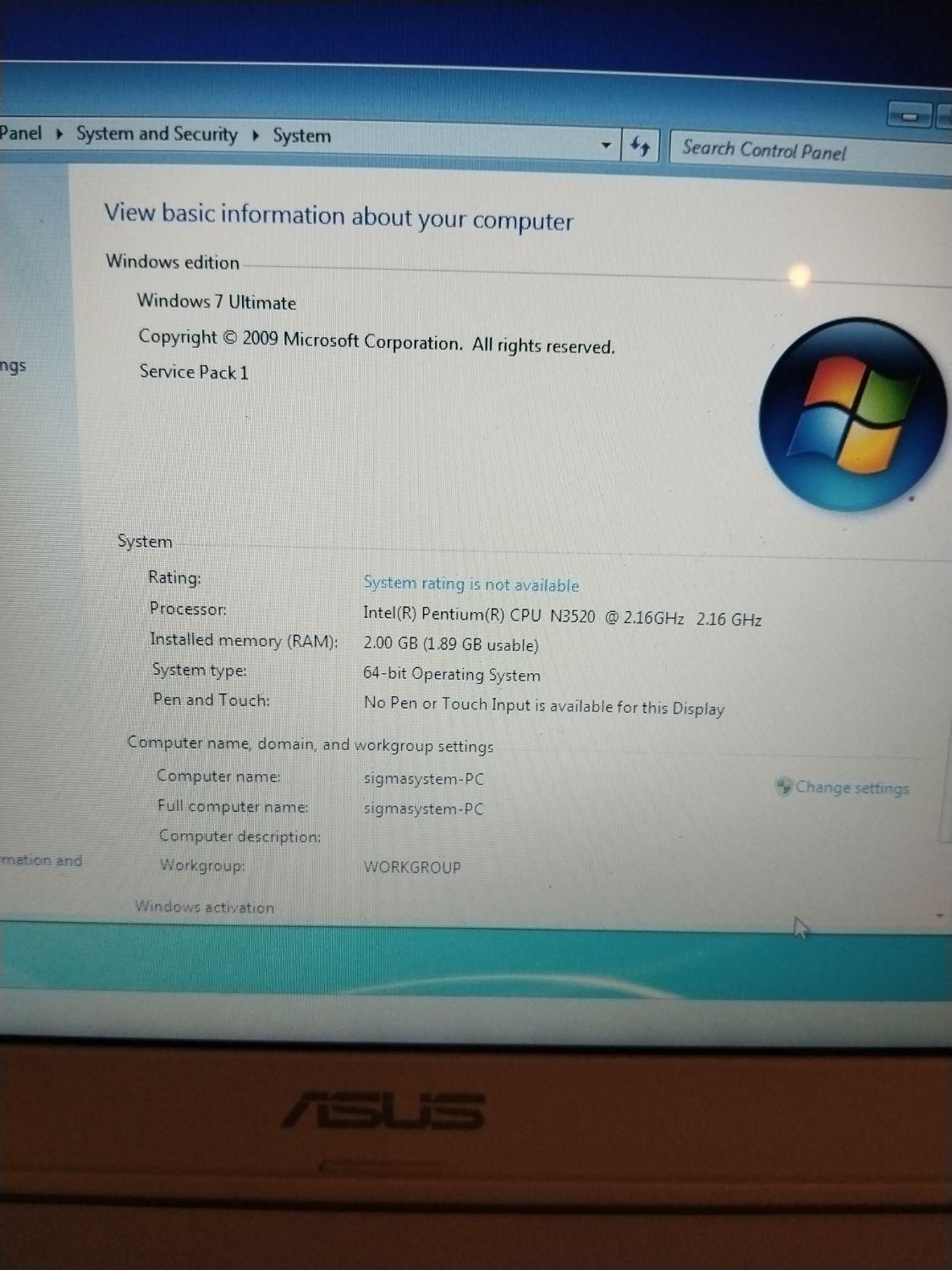 نوت‌بوک Asus کلکسیونی|رایانه همراه|تهران, باغ فیض|دیوار