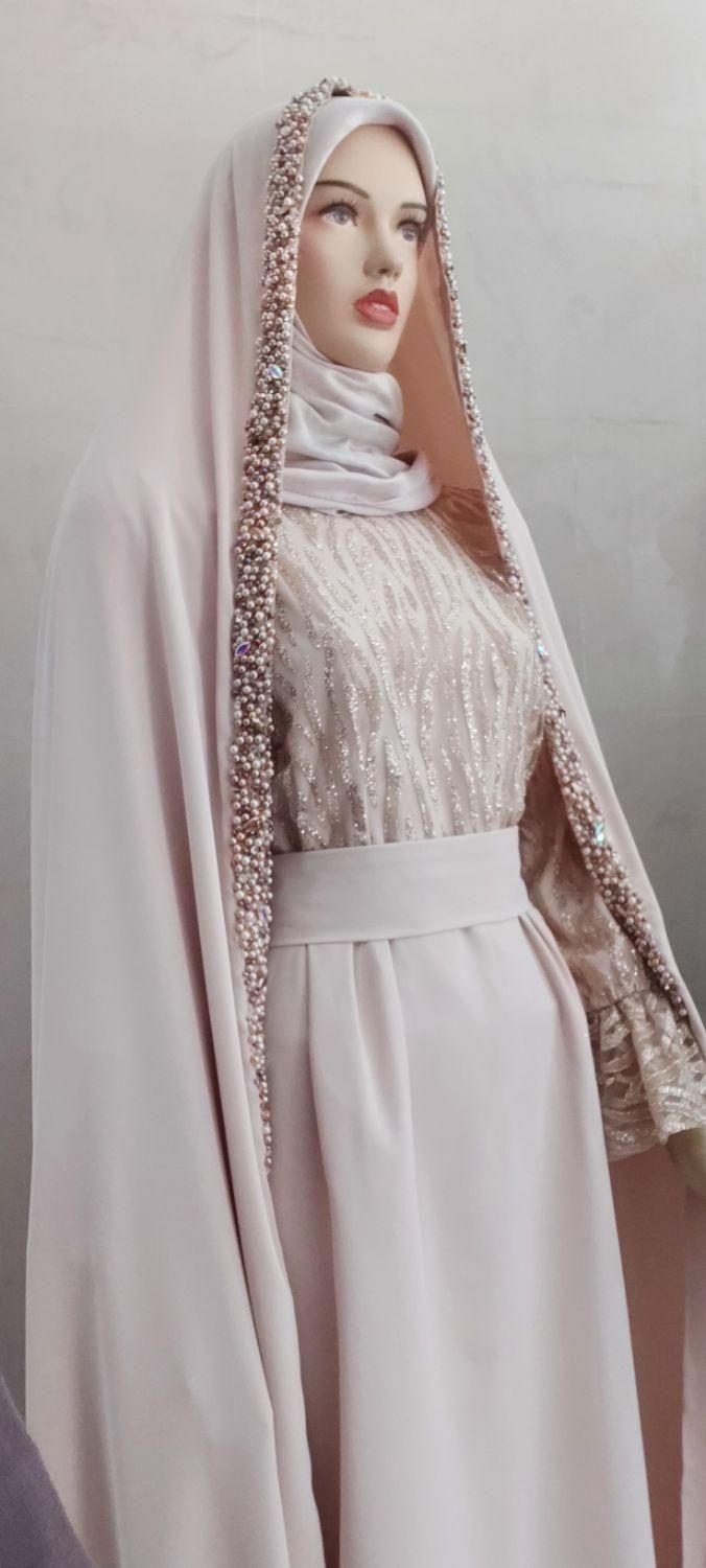 چادر عروس چادر عقد محضری|لباس|یزد, |دیوار