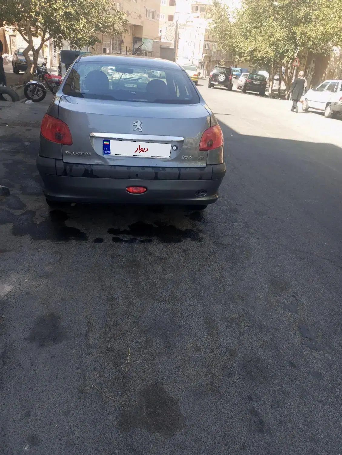پژو206 sd v20 خاکستری|خودرو سواری و وانت|تبریز, |دیوار