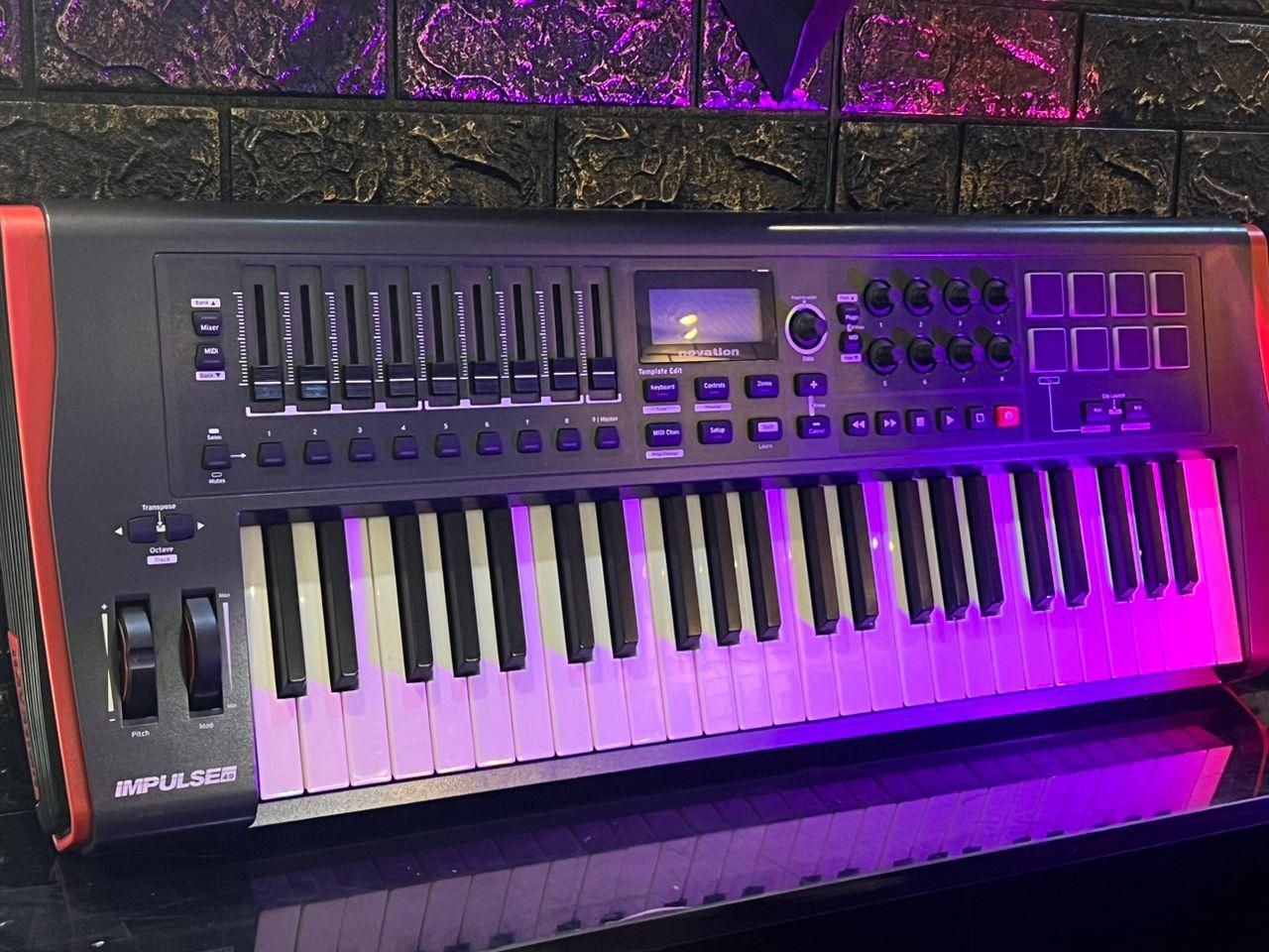 میدی کنترلر IMPULSE|پیانو، کیبورد، آکاردئون|رشت, لاکانی|دیوار