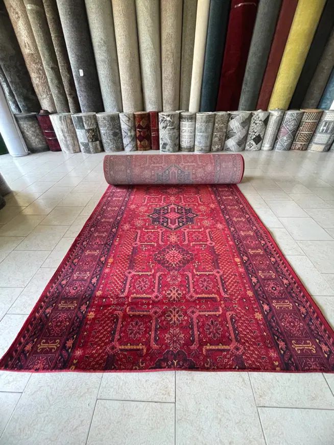 کناره فرش 500 شانه طرح کلاسیک برشی|فرش|رشت, کوی عرفان|دیوار