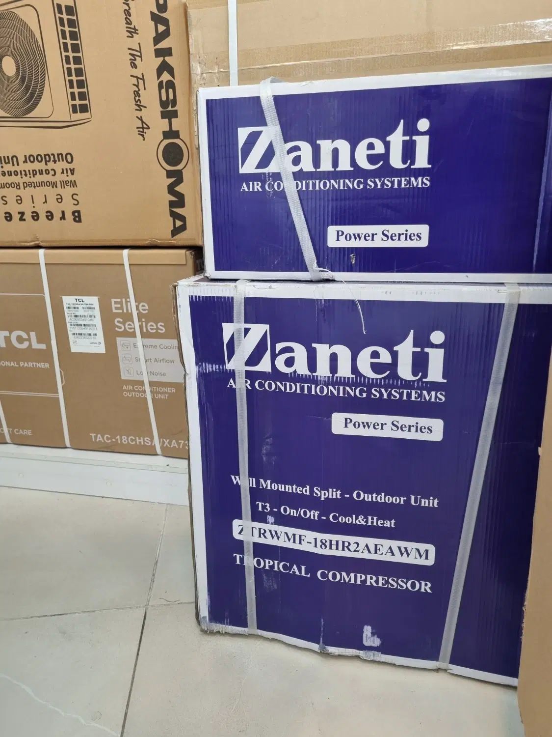 کولر اسپیلت زانتی ، جنرال گلد، یونیوا|کولر گازی و فن‌کوئل|رشت, صفاری|دیوار