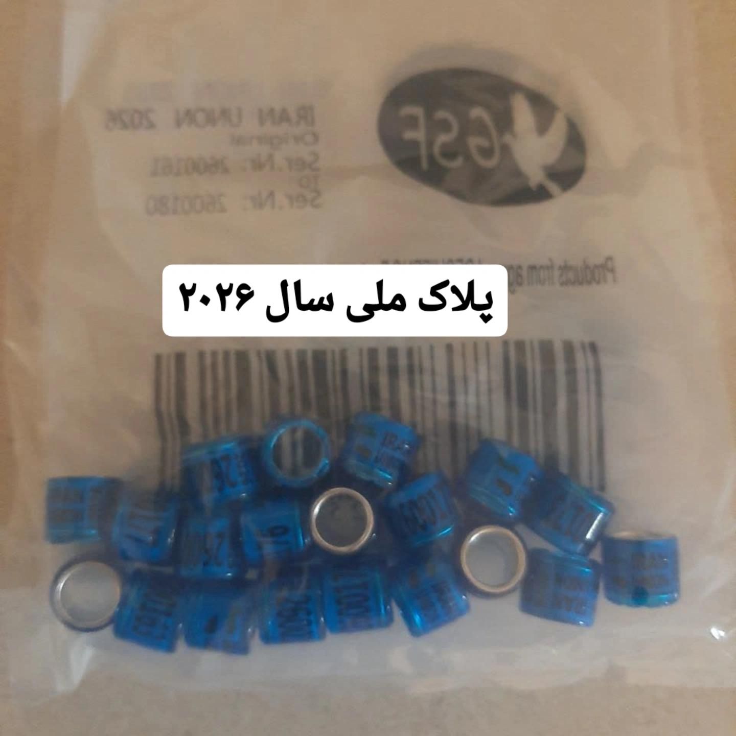 پلاک ملی کبوتر سال ۲۰۲۶|لوازم جانبی حیوانات|لنجان, |دیوار