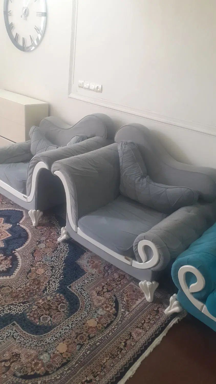 مبلمان پارچه ایتالیایی سالم سلامت به قیمت خوب|مبلمان خانگی و میز عسلی|کرج, گلشهر|دیوار