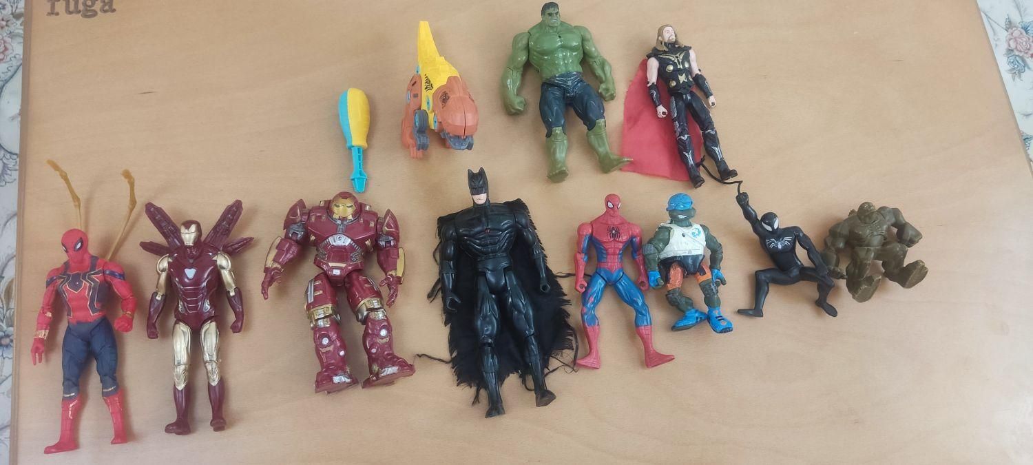 شخصیتهای فیگور چراغدار کاملا سالم|اسباببازی|سنندج, |دیوار