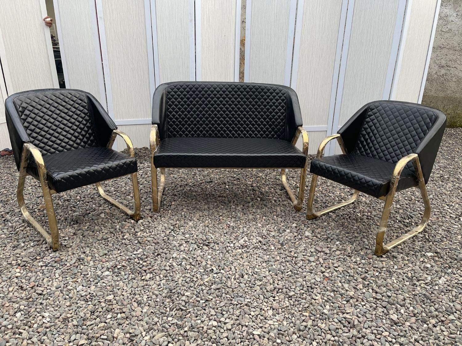 مبل اداری نیم ست اداری پایه آهنی فورتیک|مبلمان اداری|بندر انزلی, متروپل|دیوار