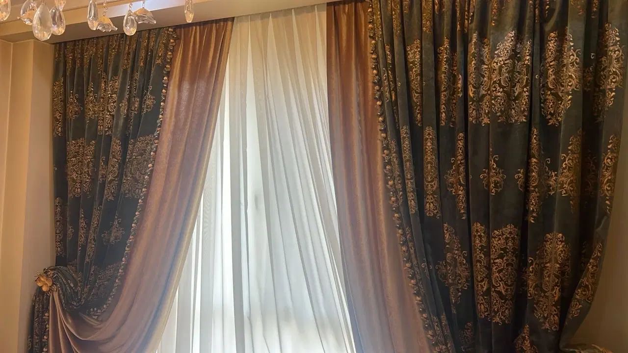 ۴ جفت پرده|پرده، رانر، رومیزی|تهران, اقدسیه|دیوار