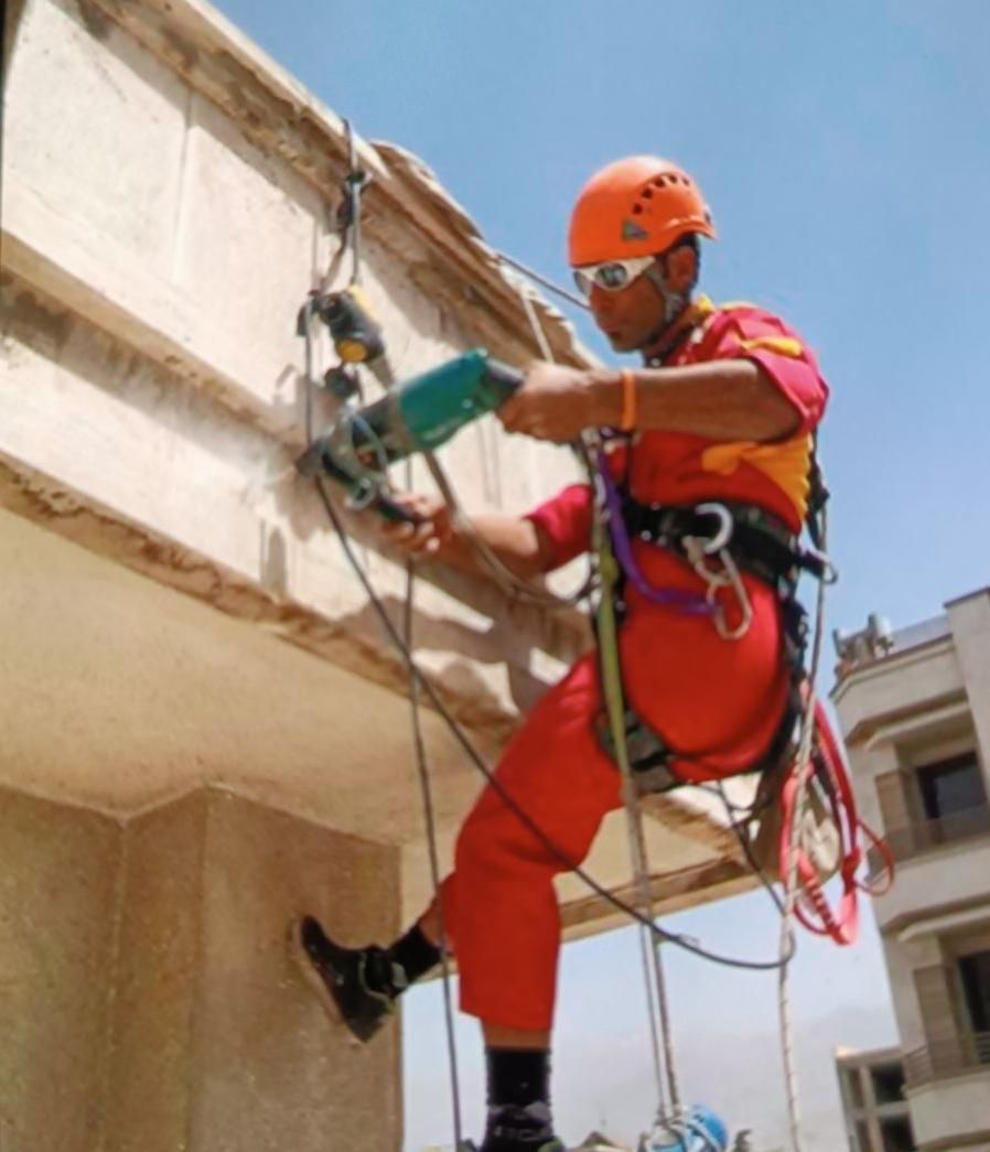 پیچ ورولپلاک سنگ نما باطناب توری پاسیو نانو نقاشی|خدمات پیشه و مهارت|تهران, صادقیه|دیوار