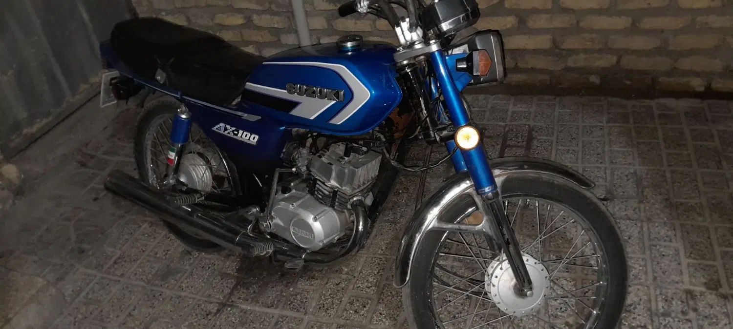 موتور سوزوکی ax100|موتورسیکلت|مشهد, توس (بلوار توس)|دیوار