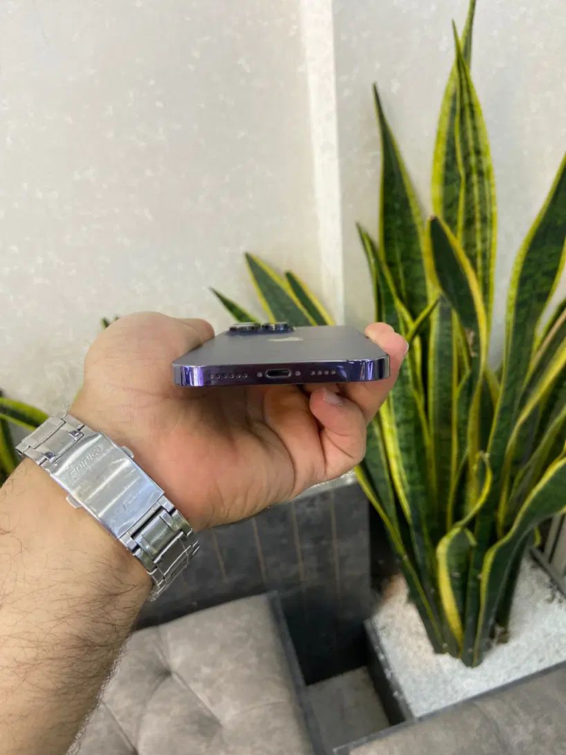 اپل iPhone 14 پرومکس بنفش باطری ۸۹ اقساط بدون چک|موبایل|اصفهان, احمدآباد|دیوار