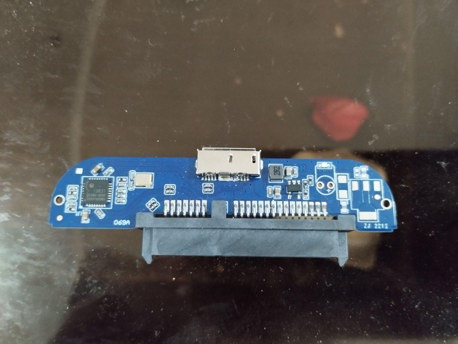 هارد به همراه باکس تبدیل به usb|قطعات و لوازم جانبی رایانه|اهواز, سپیدار|دیوار